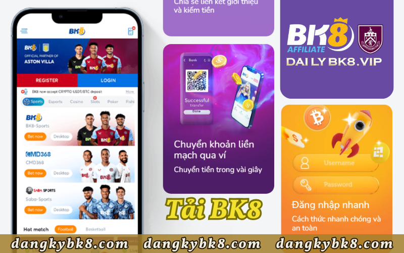 Ưu điểm khi tải app BK8